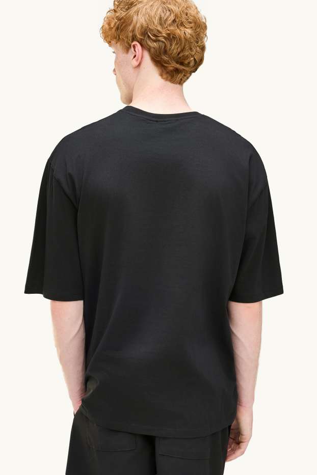 Uomo - T-shirt - oversize - Fender - nero