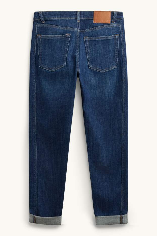 Dona - Boyfriend Jeans - mid waist - texà blau