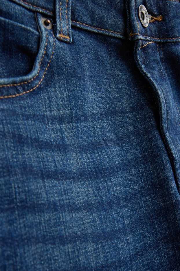 Dona - Boyfriend Jeans - mid waist - texà blau