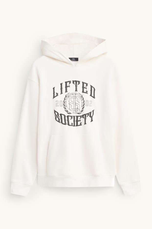 Herren - Hoodie - weiß