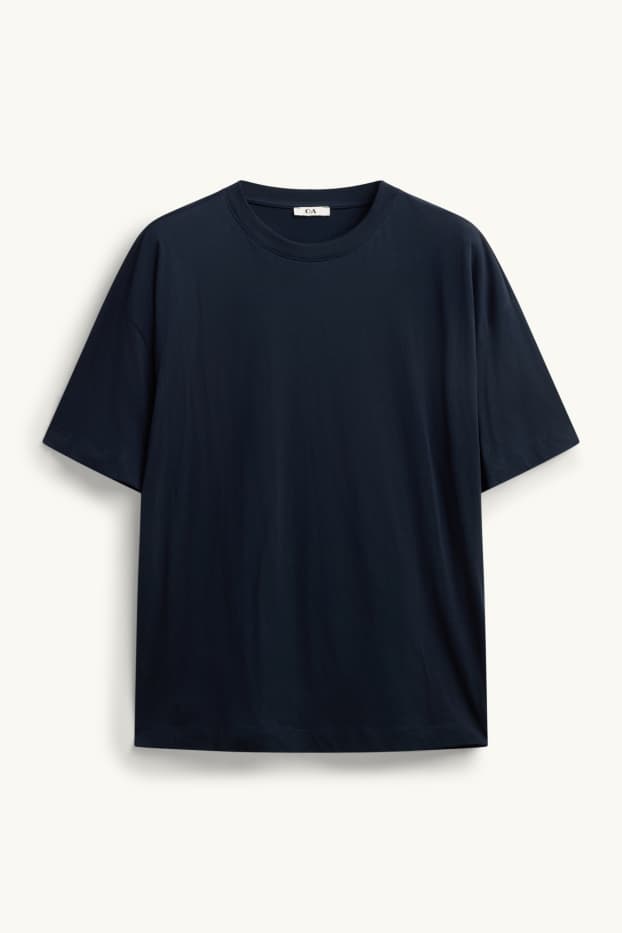 Femmes - T-shirt - regular fit - bleu foncé