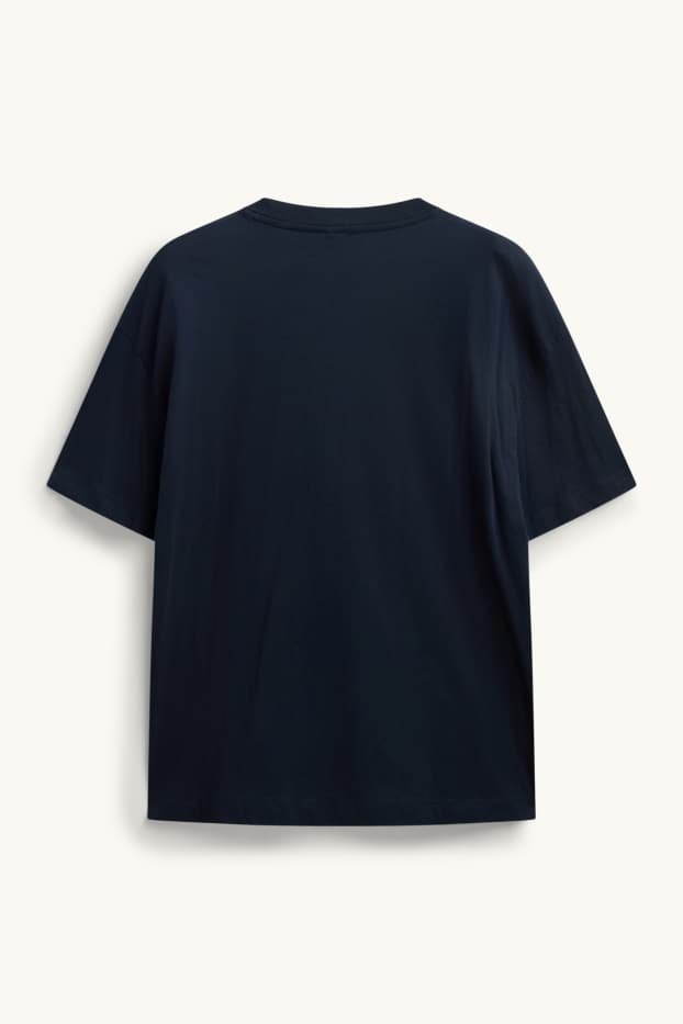 Femmes - T-shirt - regular fit - bleu foncé