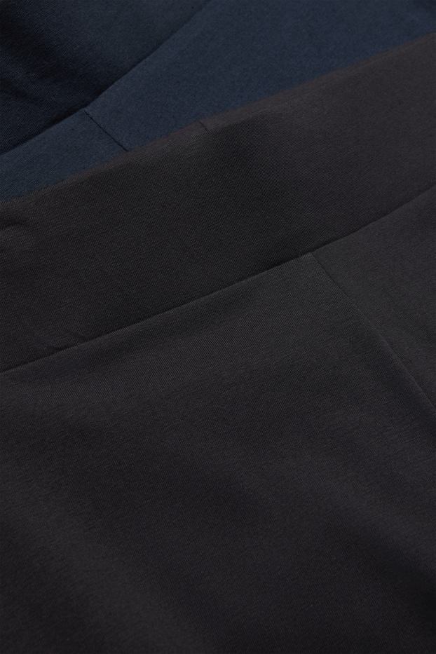 Dona - Paquet de 2 - straight leggings - negre