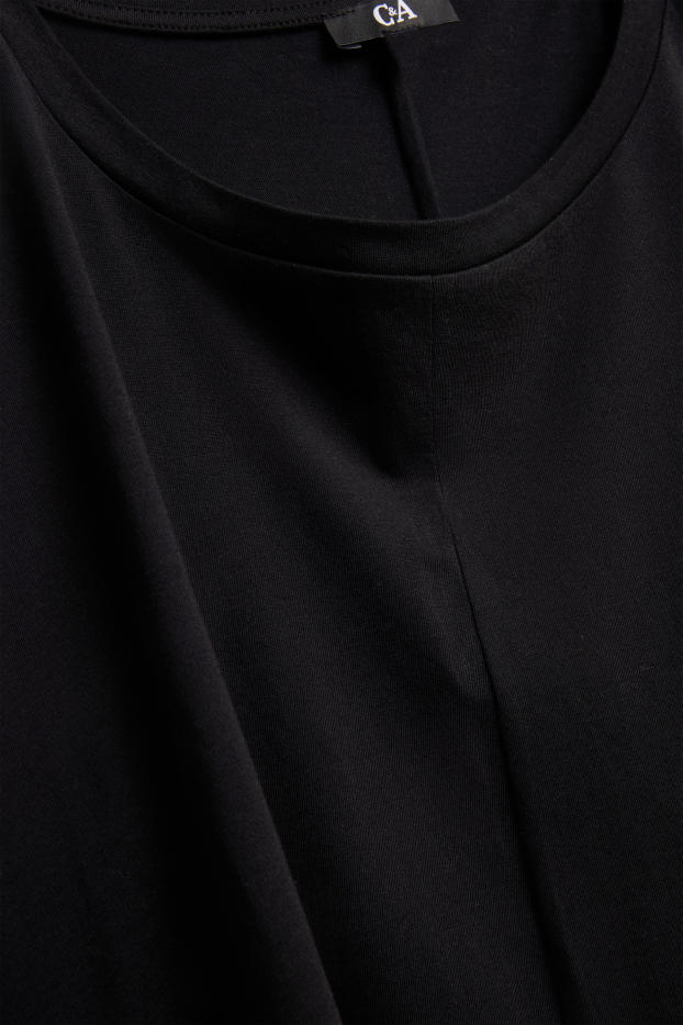 Femmes - T-shirt - regular fit - noir