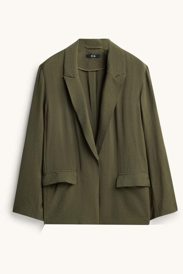 Femmes - Blazer de bureau - regular fit - kaki