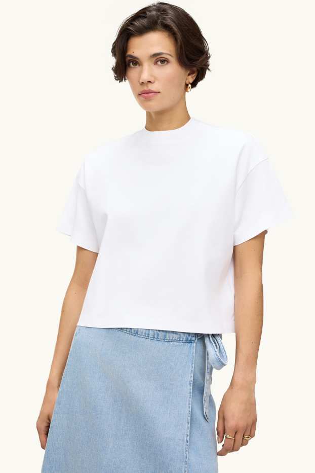 Femmes - Sweat - Oversize - blanc