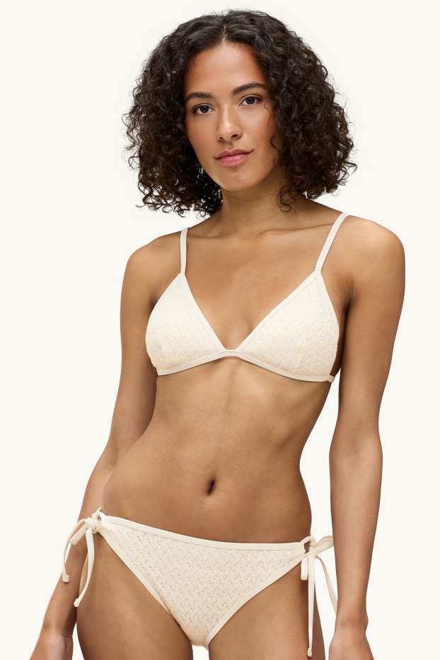 Dames - Bikinitop - voorgevormd - zonder beugels - LYCRA® XTRA LIFE™ - wit