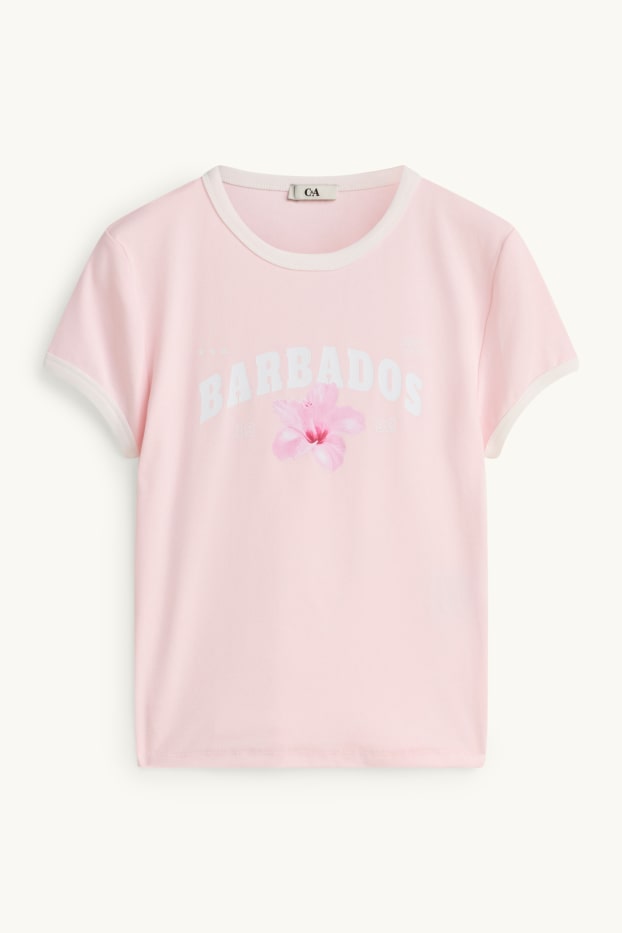 Donna - T-shirt - rosa pallido