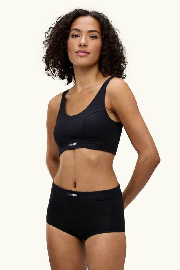 Damen - Hipster - LYCRA® - schwarz