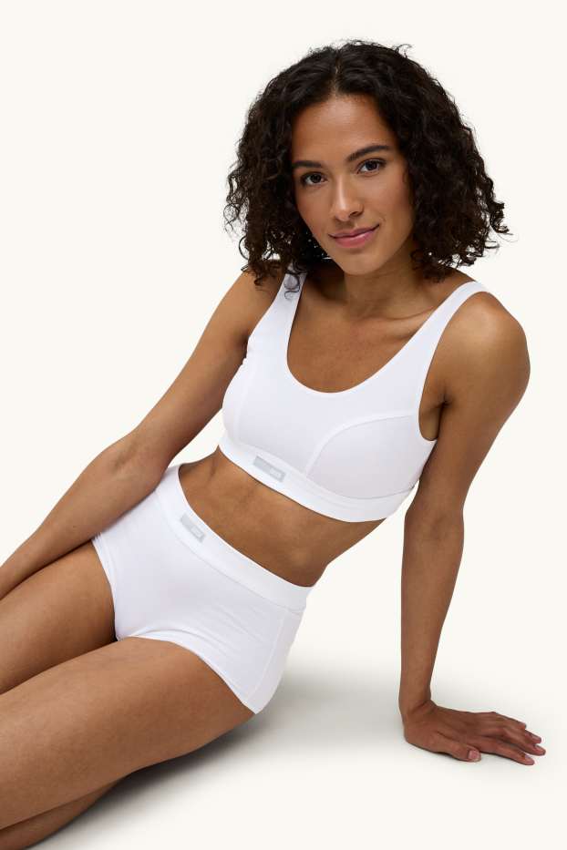 Damen - Hipster - LYCRA® - weiß