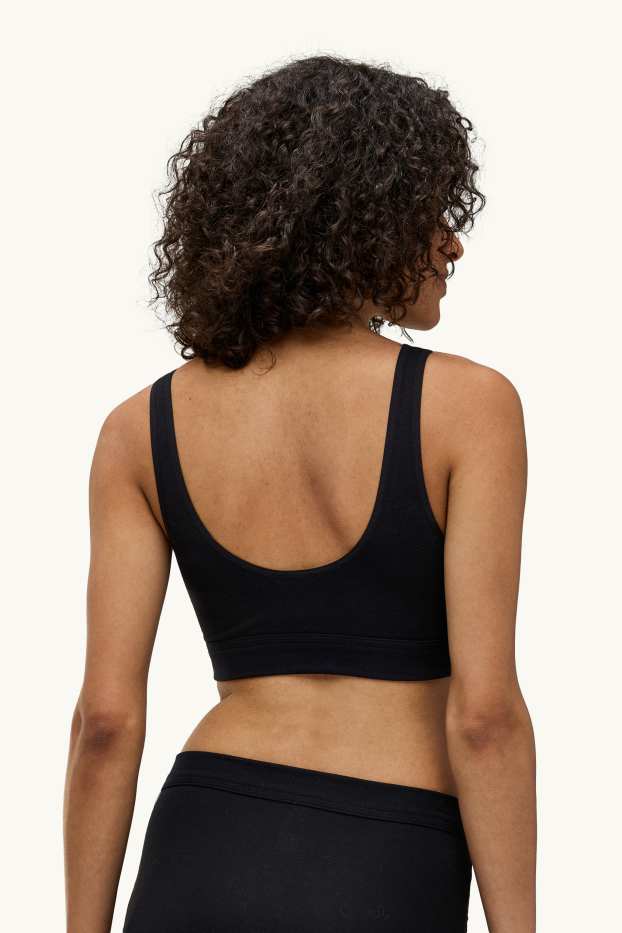Damen - Bustier - LYCRA® - schwarz