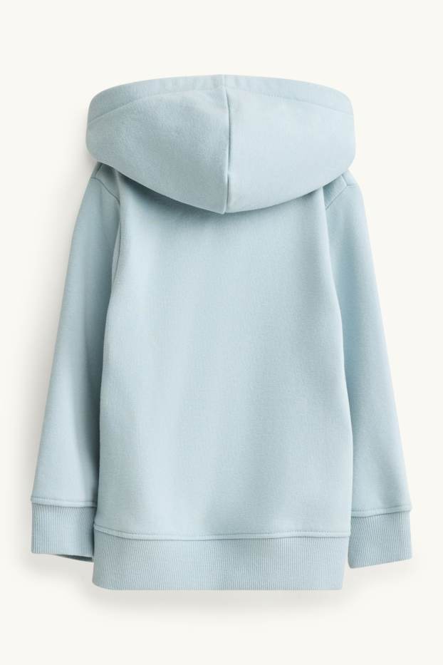 Enfants garçons - Dinosaures - sweat à capuche - bleu clair