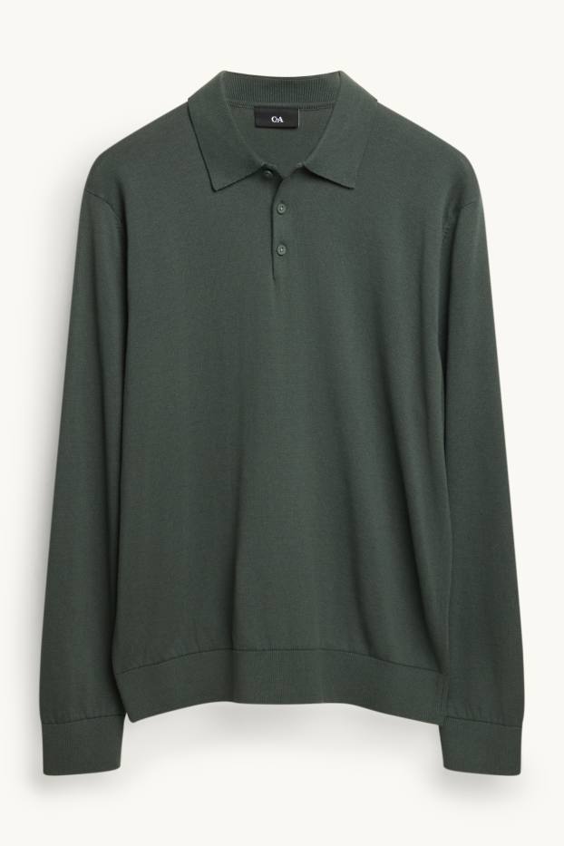 Men - Jumper - dark green
