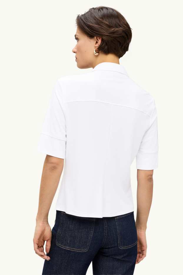 Women - Shirt blouse - white