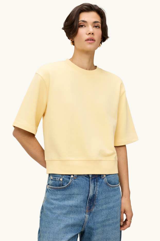 Femmes - Sweat - jaune