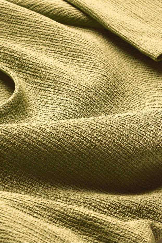 Dámské - Tričko - strukturované - zelená