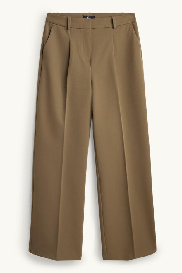 Dames - Broek - kaki