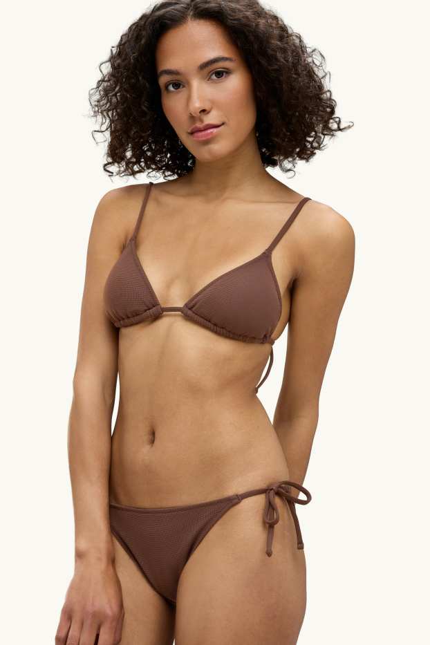 Dames - Bikinibroekje - low waist - LYCRA® XTRA LIFE™ - bruin