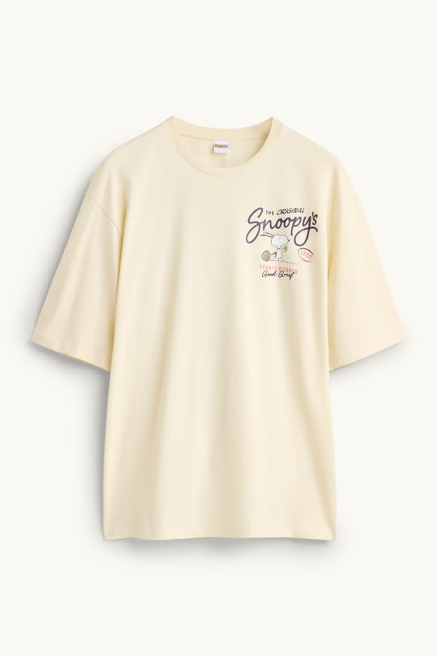 Hommes - T-shirt - crème
