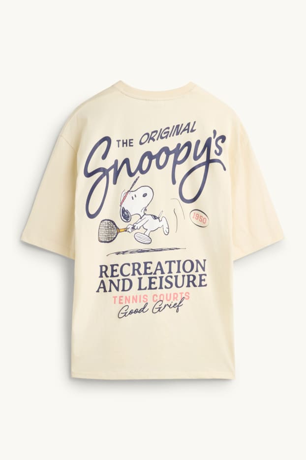 Hommes - T-shirt - crème