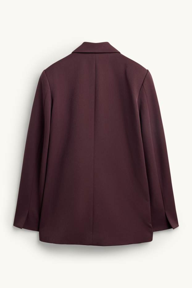 Femei - Blazer office - regular fit - bordo