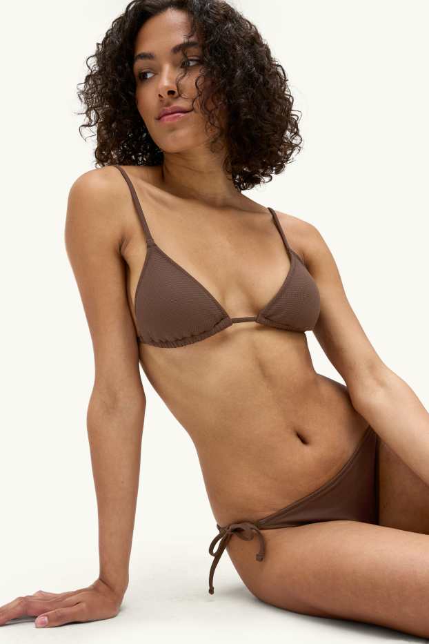 Damen - Bikini-Top - wattiert - bügellos - LYCRA® XTRA LIFE™ - braun