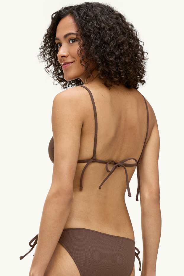 Damen - Bikini-Top - wattiert - bügellos - LYCRA® XTRA LIFE™ - braun