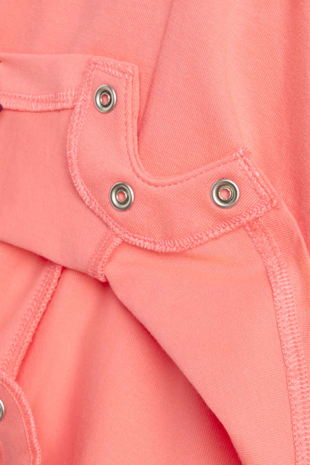 Baby Mädchen - Blümchen - Baby-Jumpsuit - coral