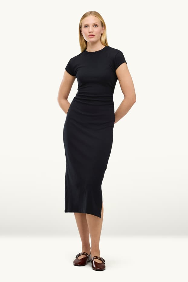 Dames - Bodycon-jurk - zwart