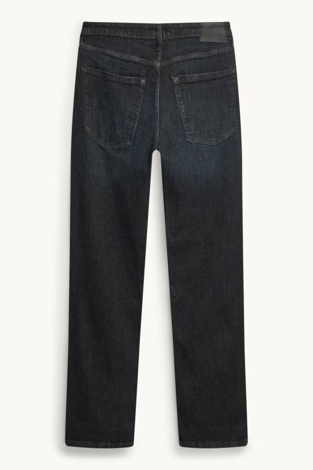 Bărbați - Straight jeans - negru