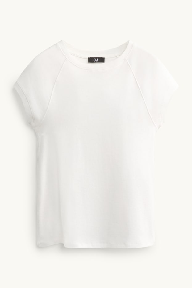 Dames - T-shirt - wit
