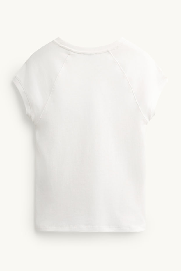 Dames - T-shirt - wit