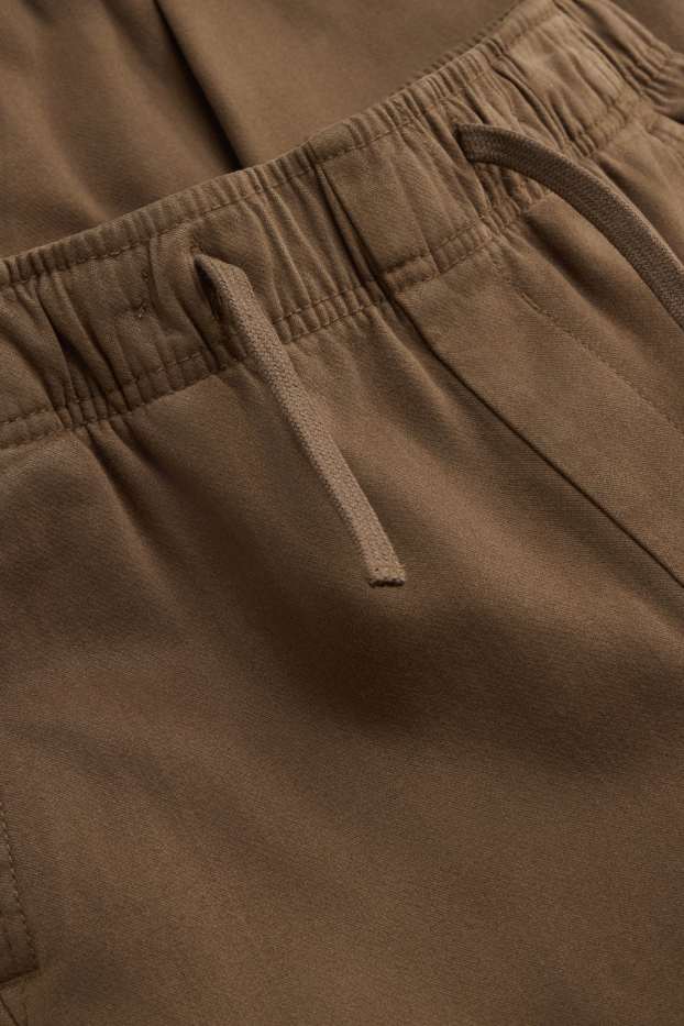 Enfants garçons - Pantalon cargo - marron