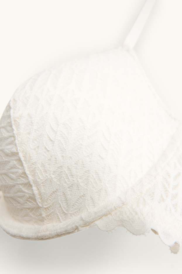 Femmes - Soutien-gorge avec armatures - FULL COVERAGE - ampliforme - blanc crème