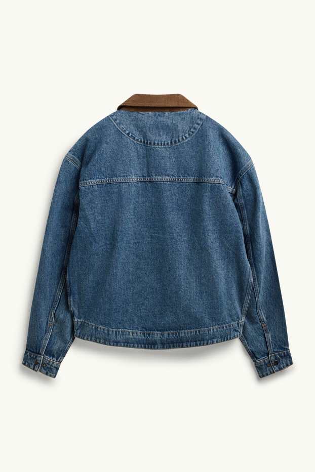 Herren - Jeansjacke - dunkeljeansblau