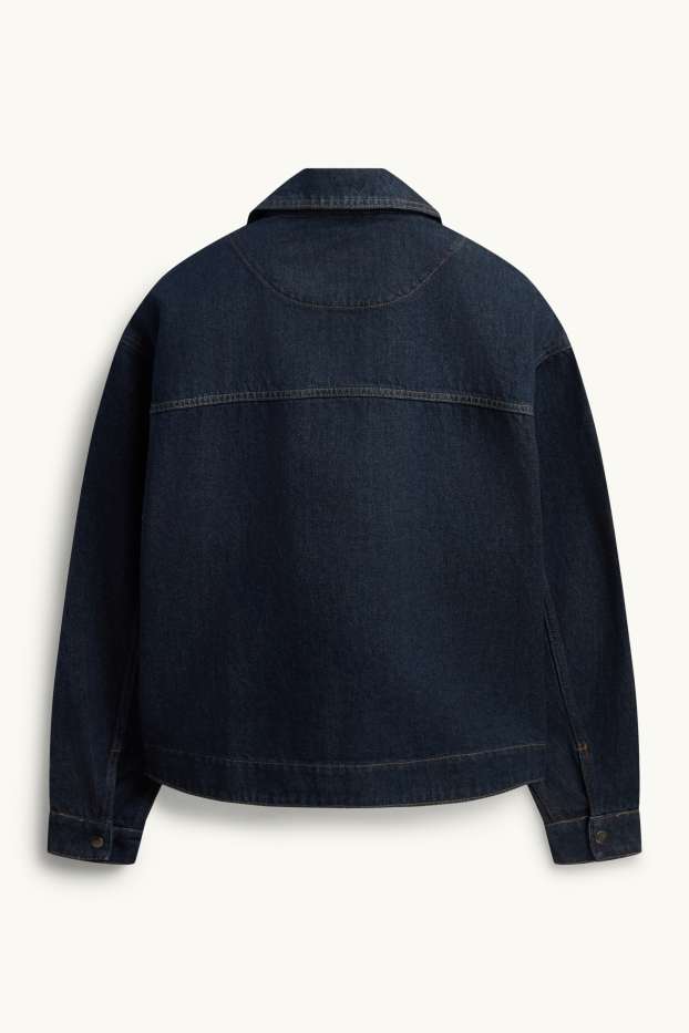 Herren - Jeansjacke - dunkeljeansblau
