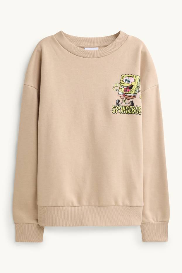 Nen - Bob Esponja - dessuadora - beix