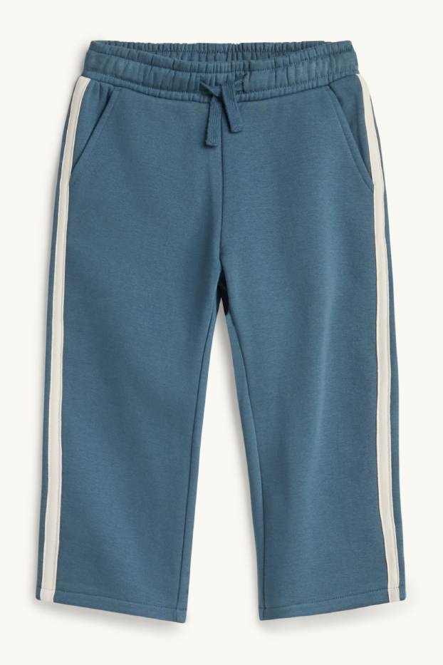 Kinder Jungen - Traktor - Set - Sweatshirt und Jogginghose - 2 teilig - blau-melange