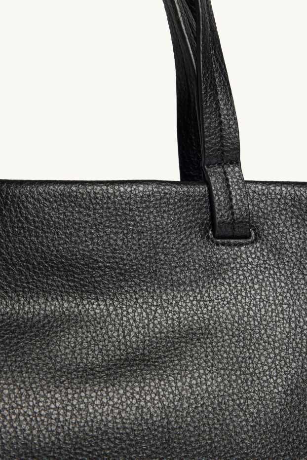 Donna - Shopper grande - similpelle - nero