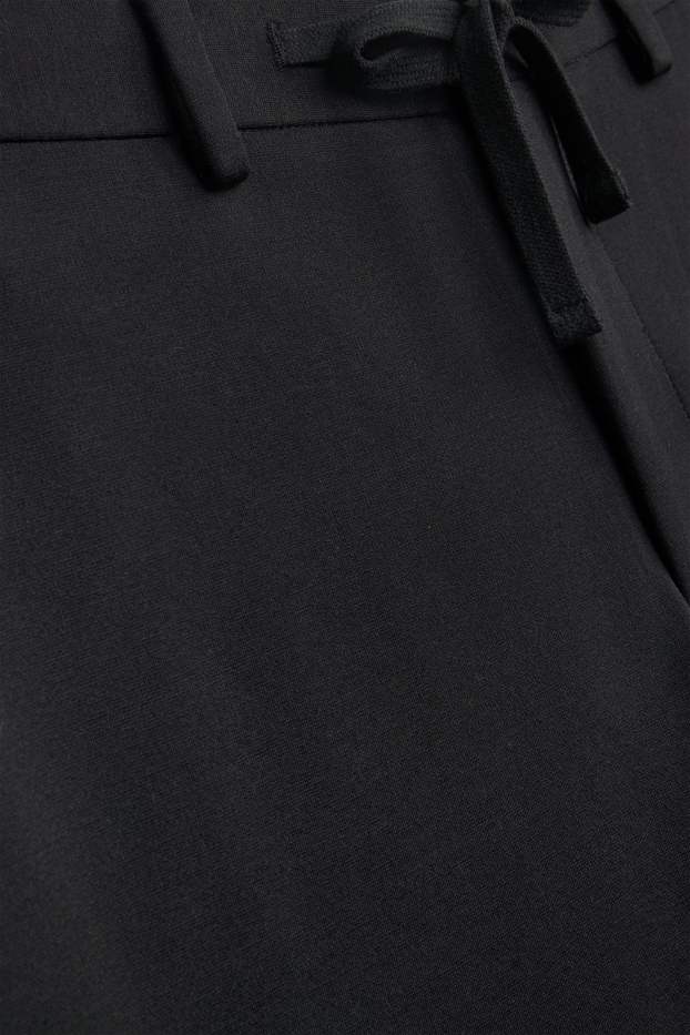 Men - Mix & match suit trousers - slim fit - stretch - black