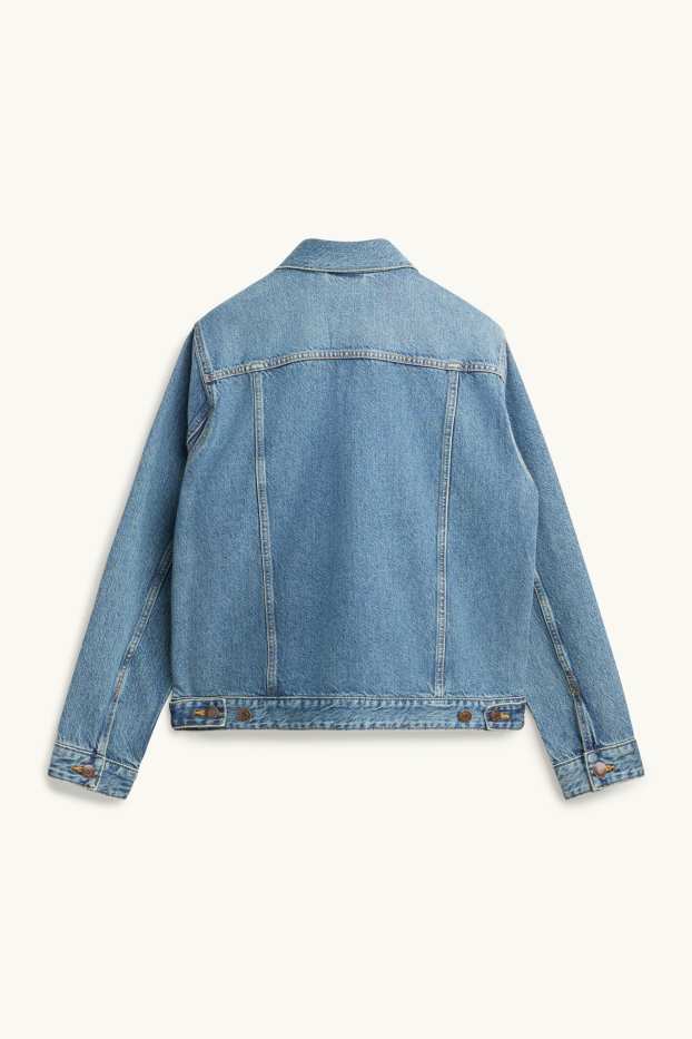 Herren - Jeansjacke - jeansblau