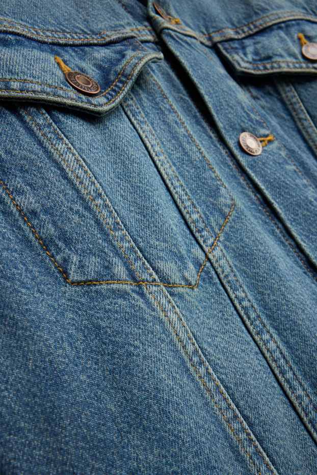 Herren - Jeansjacke - jeansblau