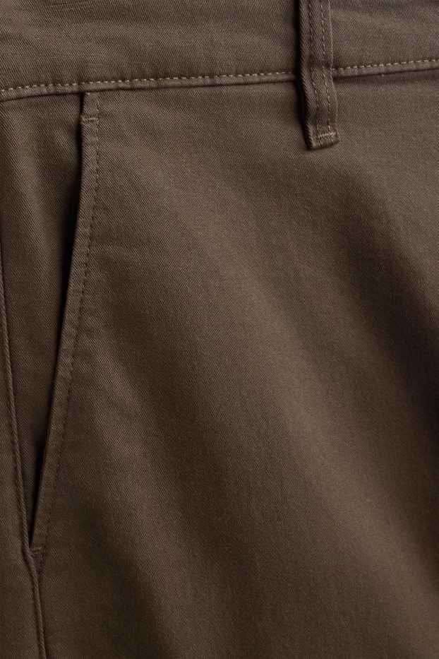 Herren - Chino - Regular Fit - dunkelbraun