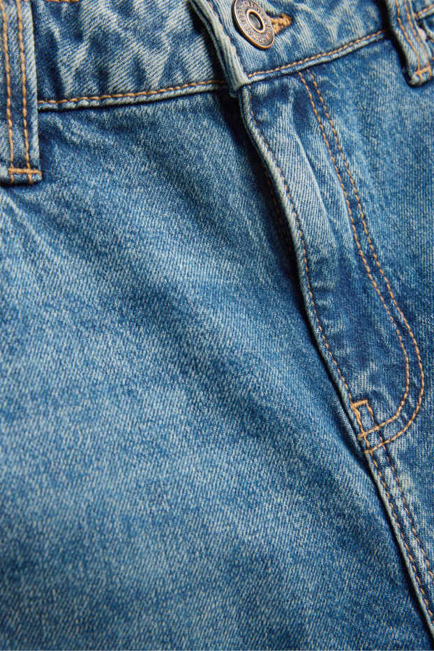 Children Girls - Baggy jeans - blue denim