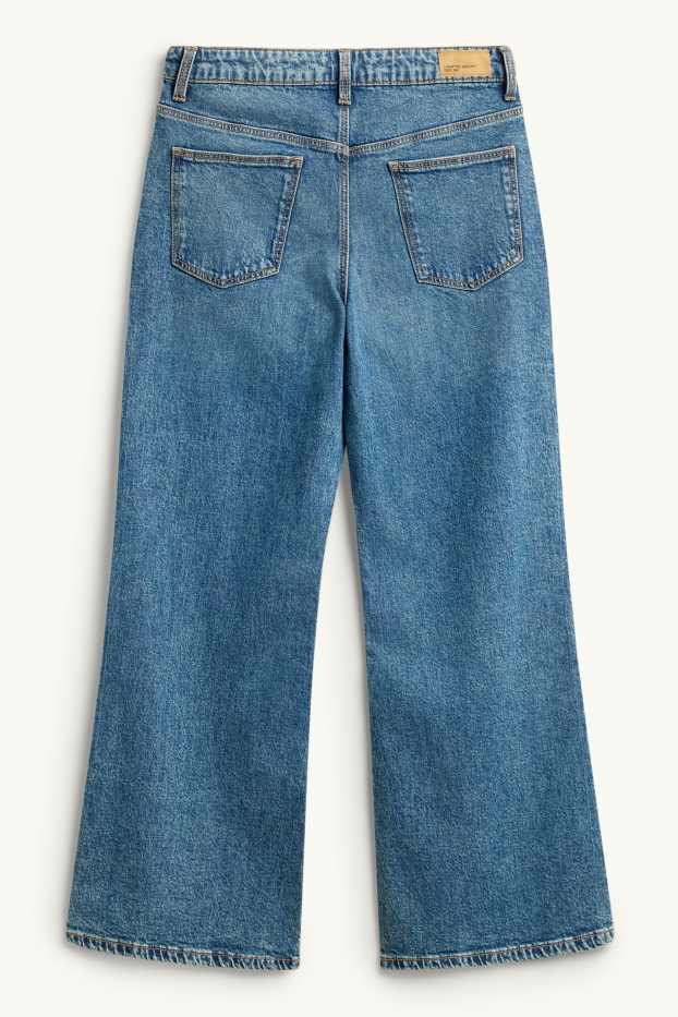Children Girls - Baggy jeans - blue denim
