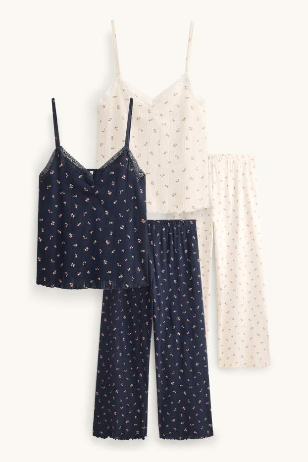 Femei - Pijama - albastru închis