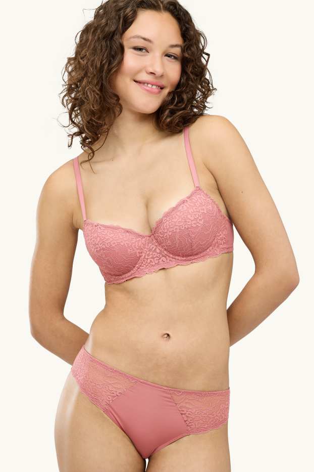 Femmes - Culotte - corail