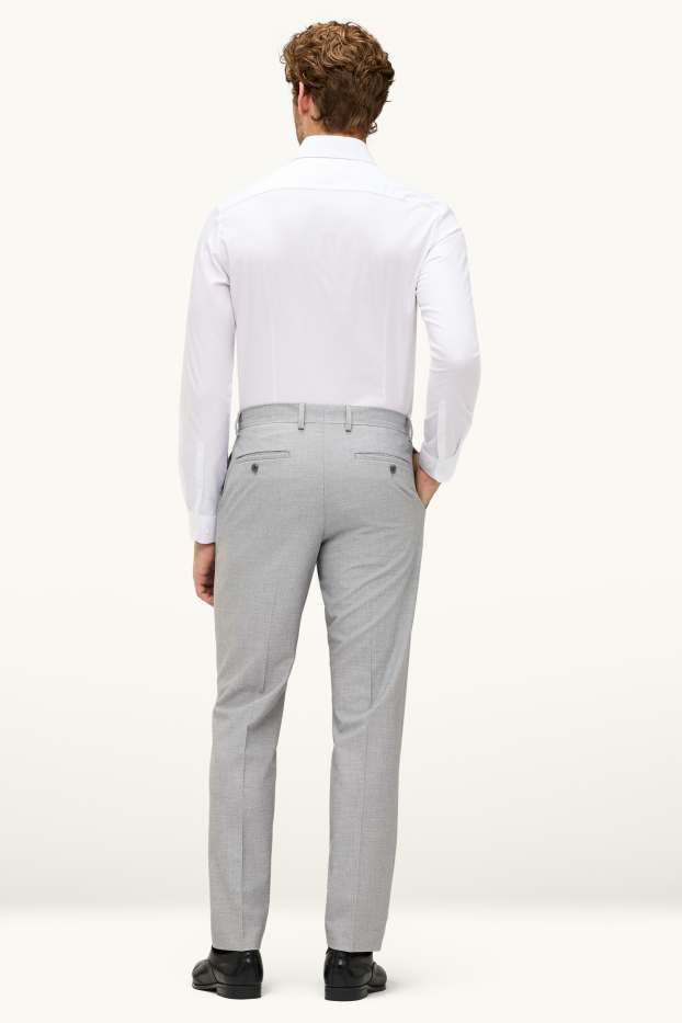 Bărbați - Pantaloni modulari - regular fit - Flex - gri