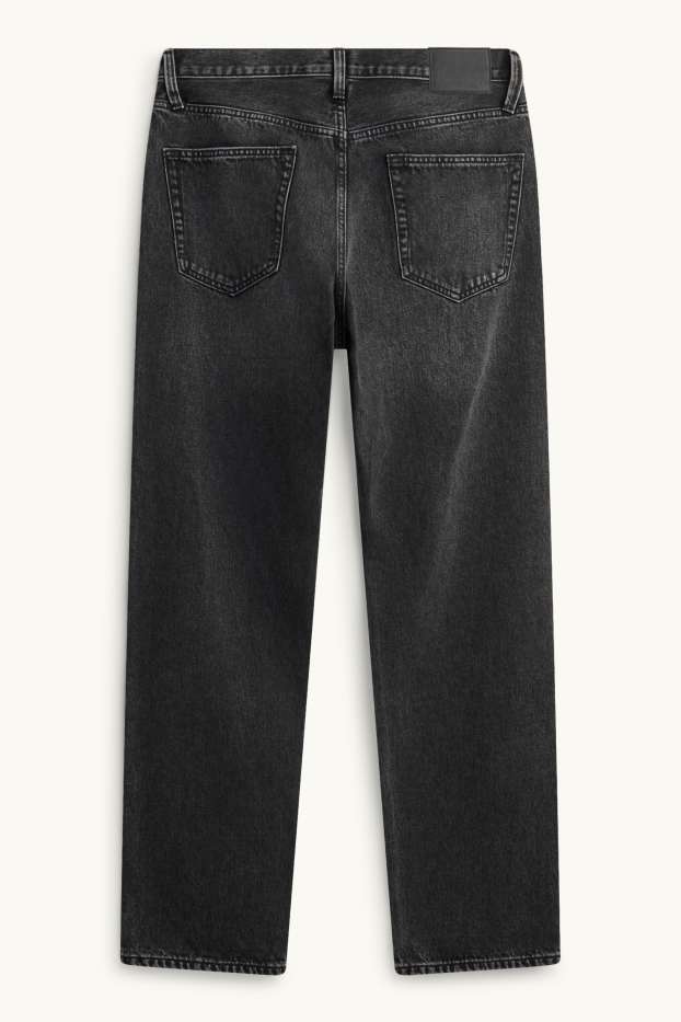 Hommes - Relaxed jean - jean gris foncé
