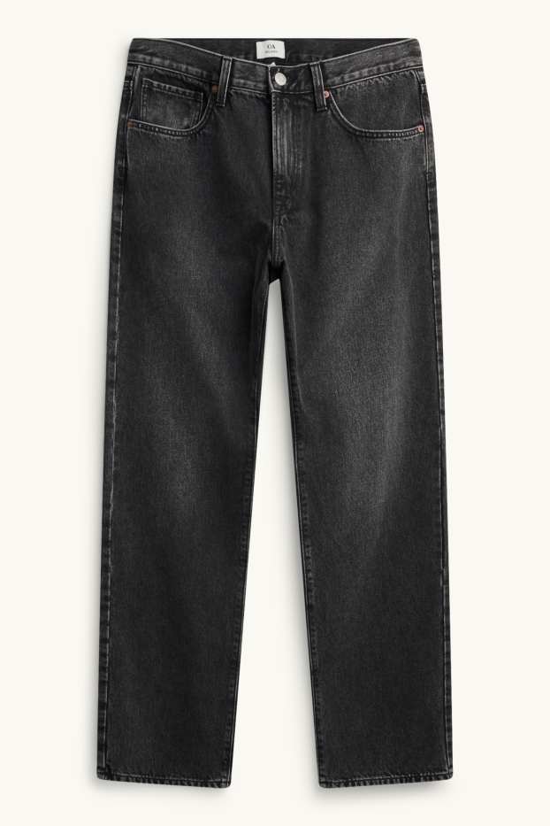 Hommes - Relaxed jean - jean gris foncé
